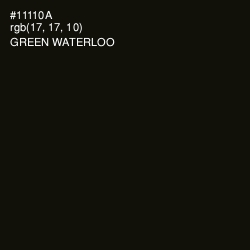 #11110A - Green Waterloo Color Image